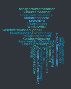 Transportunternehmen Wordcloud 2